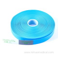Blue One-time Use Tourniquet Flat Roll Packed